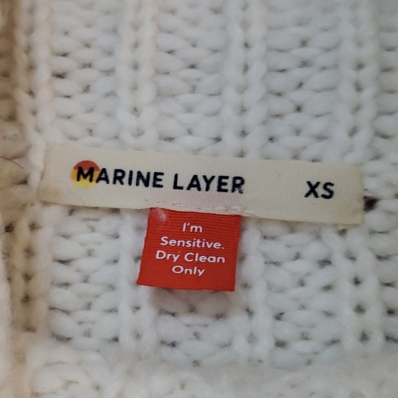 Marine Layer Brandie Funnel Neck Sweater XS - Picture 6 of 8